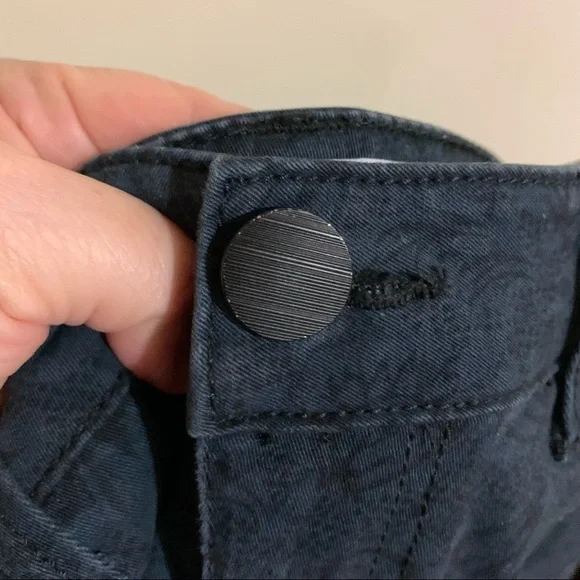 CAbi #3195 Skinny Floral Lace Paisley Blue Denim Jeans size 4 - Picture 5 of 9